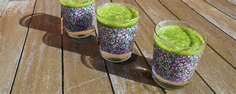 Groene Smoothie Met Verse Spinazie En Mango Lekker