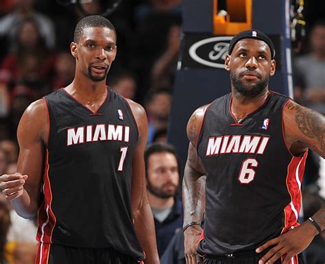 Lebron james has averaged at least 25 points, 5 rebounds and 5 assists in 15 different seasons. LeBron James, Chris Bosh Bash Miami Heat For Poor ...