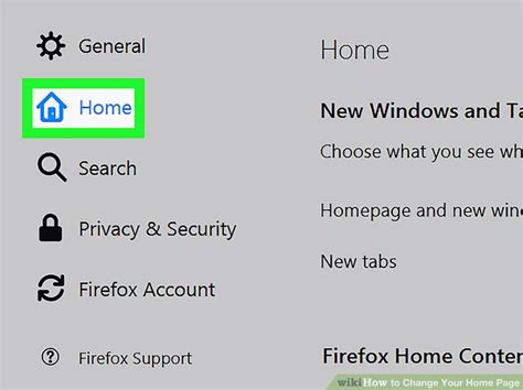 7 Ways To Change Your Home Page Wikihow