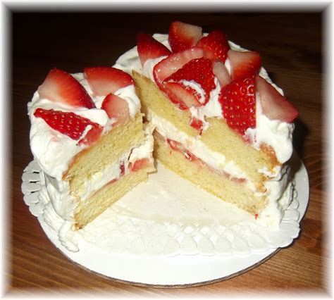 Rosies Country Baking Strawberry Shortcake Layer Cake