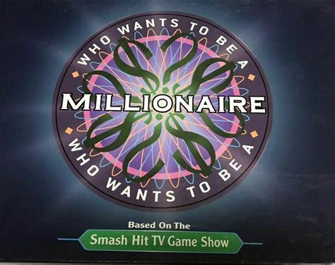 Who Wants To Be A Millionaire Board Game Pressman Board
