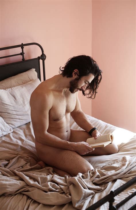 Naked Men Reading In Bed In Beau Books Paper
