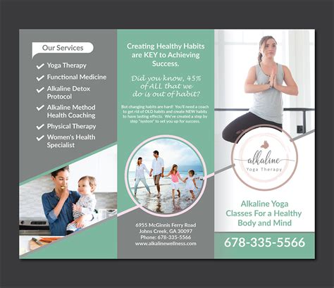 Modern Personable Health And Wellness Flyer Design For Alkaline