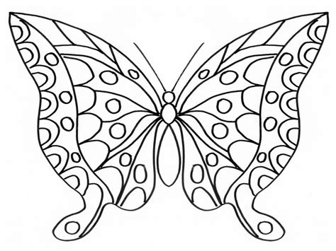 10 Disegni Di Farfalle Da Colorare