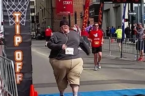 This 570 Pound Man Challenged Himself To Run A 5k And The Result Is