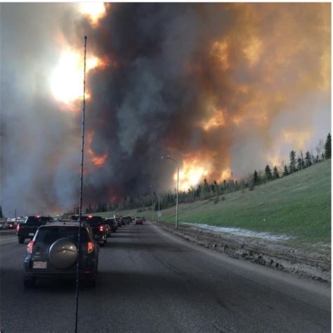Fort Mcmurray Wildfire 80000 Evacuated Over Out Of Control Blaze