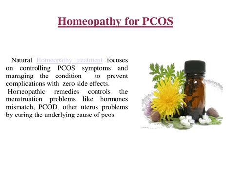 Ppt Pcos Treatment Homeocare International Powerpoint Presentation