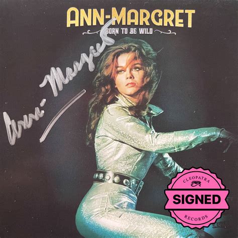 Ann Margret Born To Be Wild Cd Signed Cleopatra Records Store