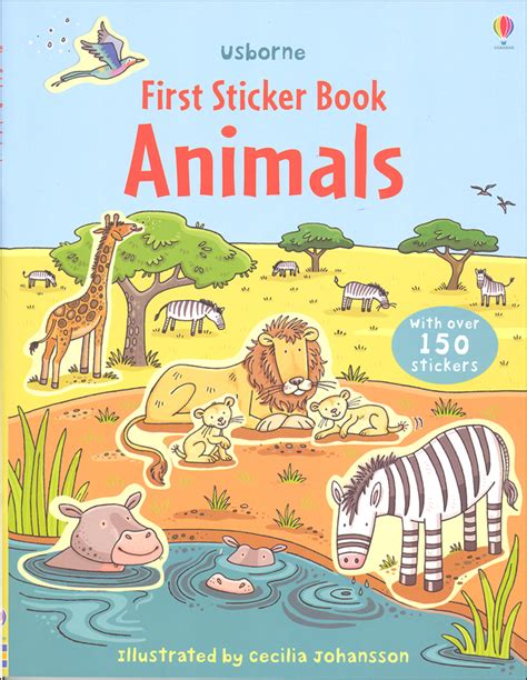 Animal Sticker Book The Wonder Emporium
