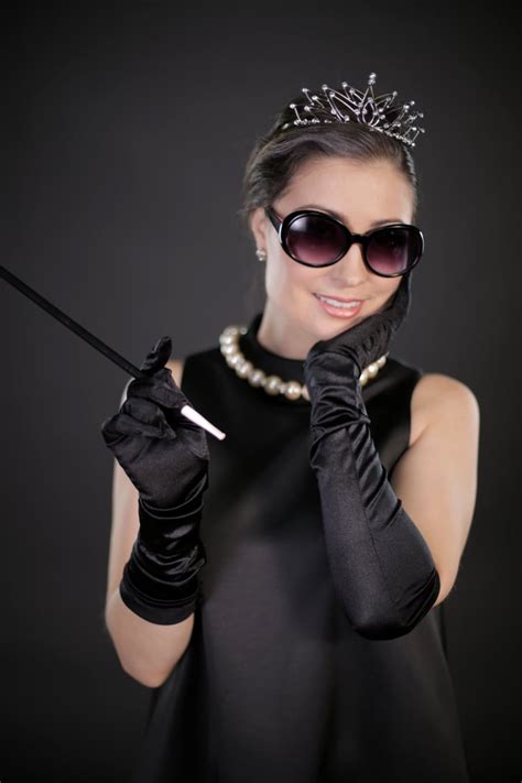 Holly Golightly Easy Black Dress Halloween Costumes Popsugar Love