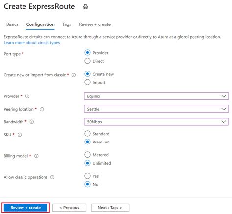 Quickstart Create And Modify A Circuit With ExpressRoute Azure