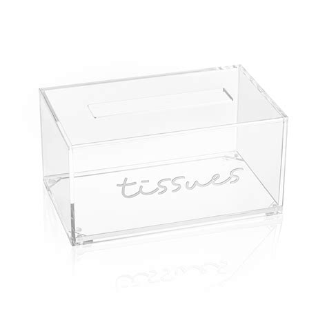 Clear Classic Tissue Box