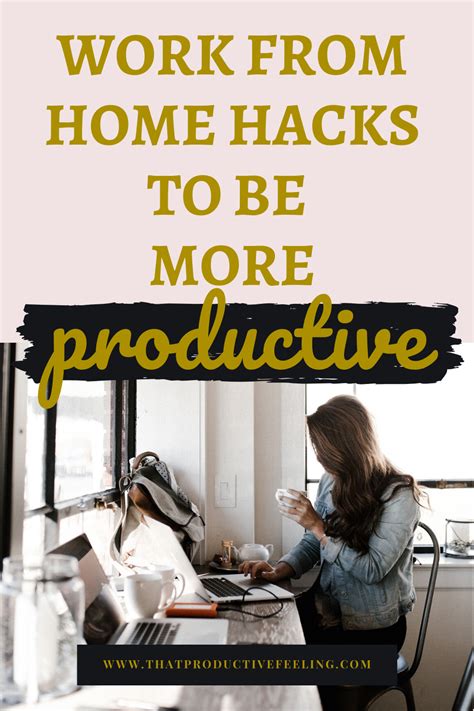 Work From Home Tips To Be More Productive At Home In 2020 Work From