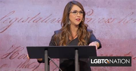 Lauren Boebert Says Lgbtq People Are Spitting In Gods Face And