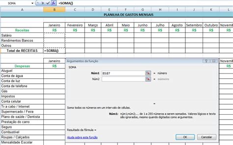 Saiba Como Montar Uma Planilha De Gastos Mensais Personalizada Como Hot Sex Picture