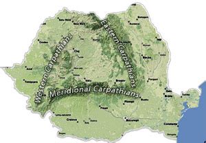 Limita de judeţ, limita comunelor; Carpathian Mountains - Romanian Monasteries