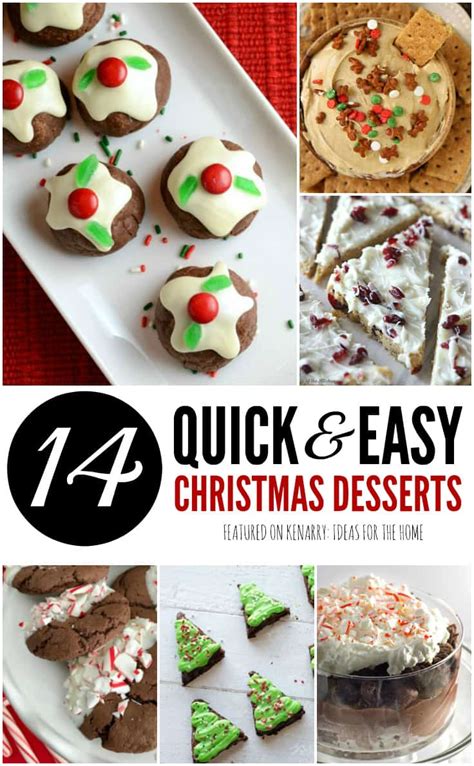 With these holiday desserts, you will have the perfect ending to your christmas meal! Easy Dessert Recipes: 14 Christmas Potluck Ideas