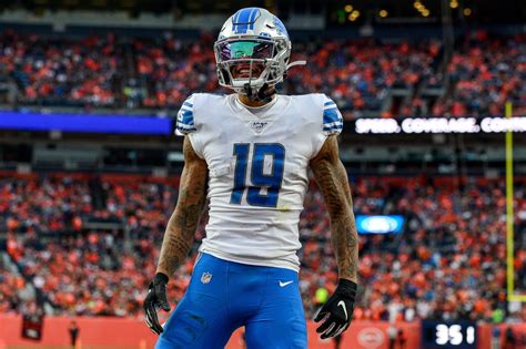 The lions compete in the national football league as a member of the national football conference north division. Detroit Lions: Kenny Golladay's contract extension will be ...