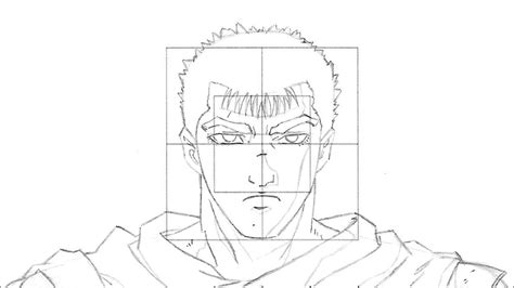 How To Draw Guts Step By Step Berserk Youtube