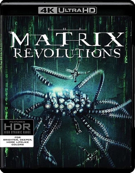 The Matrix 3 Revolutions 4k 2003 Ultra Hd Blu Ray
