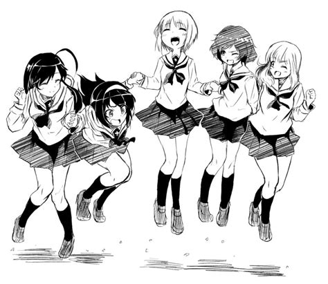 Enikuma Akiyama Yukari Isuzu Hana Nishizumi Miho Reizei Mako Takebe Saori Girls Und Panzer