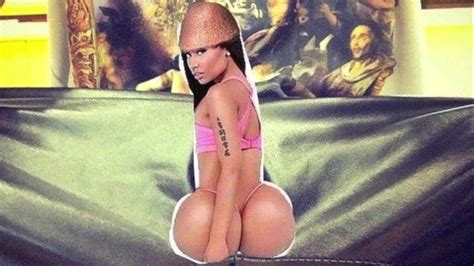 Nicki Minaj Big Ass Poster Cum Tribute Free Man HD Porn E4 XHamster