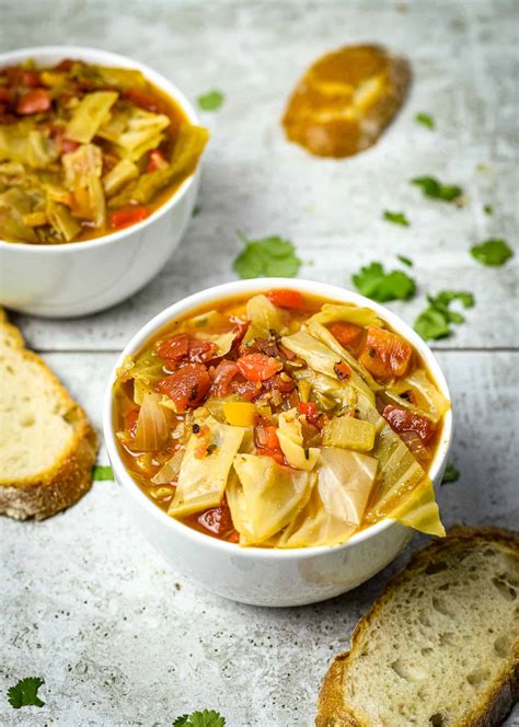 Weight Loss Cabbage Soup Healthy Vegan Shane Simple