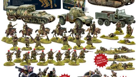 New Bolt Action Plastic French Infantry Set Unveiled Tabletop Gaming