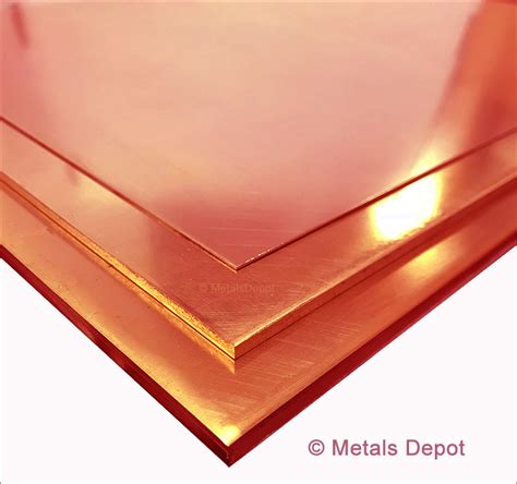 Metalworking Copper Sheet 8 Mil 32 Gauge Metal Foil Roll 6 X 10
