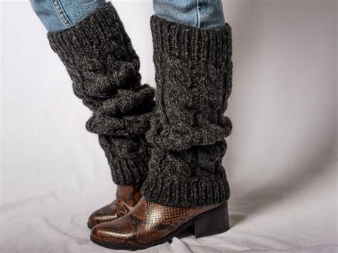 Affordable Prices 1 Pair Of Women Short Tassel Knitted Leg Warmer