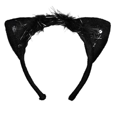 Amscan Black Cat Ears Headbands Halloween Costume Accessory Walmart Com