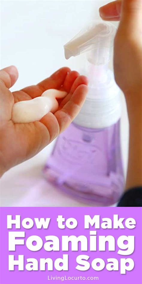 Homemade Foaming Hand Soap Recipe An Easy Hack For How To Make Your