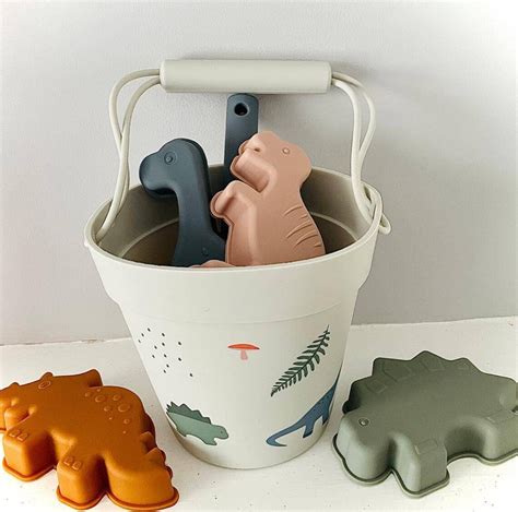 Silicone Beach Set Bucket And Spadebaby And Toddler Summer Etsy