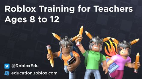 Roblox Education Webinars Roblox Training For Teachers Ages 8 12