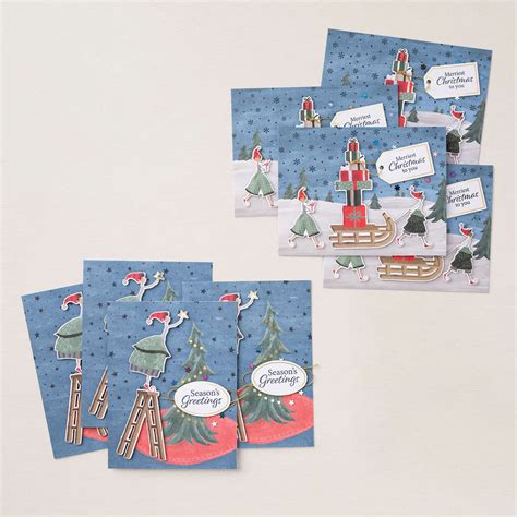 Christmas Whimsy Card Kit By Stampin Up