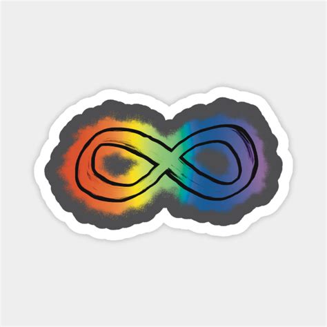 Autistic Acceptance Rainbow Infinity Symbol Autism Acceptance