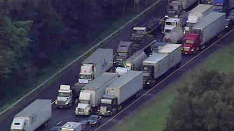 Photos Deadly Crash Traffic Backup On I 287