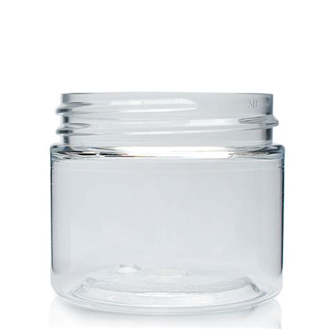 50ml Clear Plastic Jar Uk 0161 367 1411