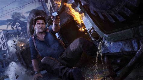 Nathan Drake Uncharted 4 A Thiefs End Video Games Playstation 4