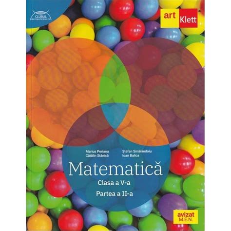 Matematica Pentru Clasa A V A Semestrul Al Ii Lea Marius Perianu