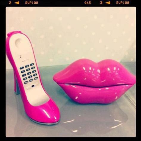 Telefono Beso Hot Pink Lips Pink Lips Bright Pink Lips