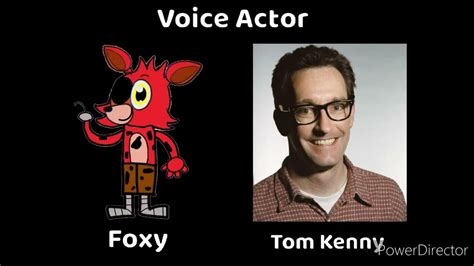 Freddy Fazbear And Friends Voice Actors Youtube