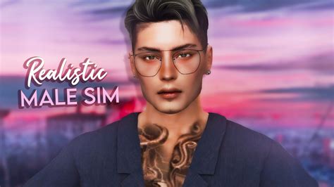 The Sims 4 Making Realistic Male Sim 🔥🔥 Create A Sim Youtube