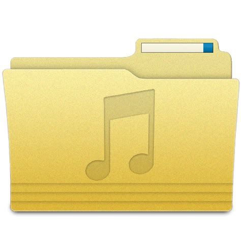 Folders Music Folder Icon Iwindows Iconpack Wallec