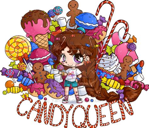 Candy Queen Chibi Commission Chibi Kawaii Drawings Anime Art Girl
