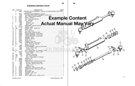 Case 440 441 430 Tractor Parts Manual