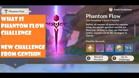 Phantom Flow New Genshin Impact Event Youtube