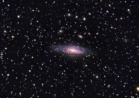 Spiral Galaxy Ngc 7331 Rastrophotography