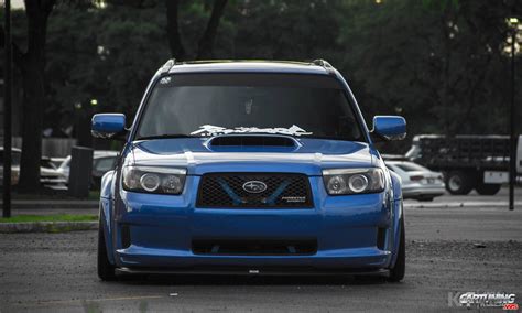 Lowered Subaru Forester Front
