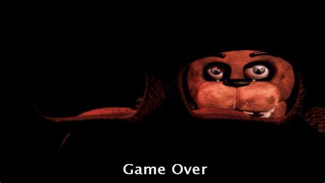 Five Nights At Freddys Game Over Screen Best Games Walkthrough